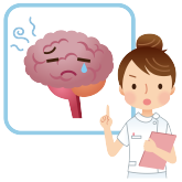 脳内ホルモンのバランスの乱れが原因です。